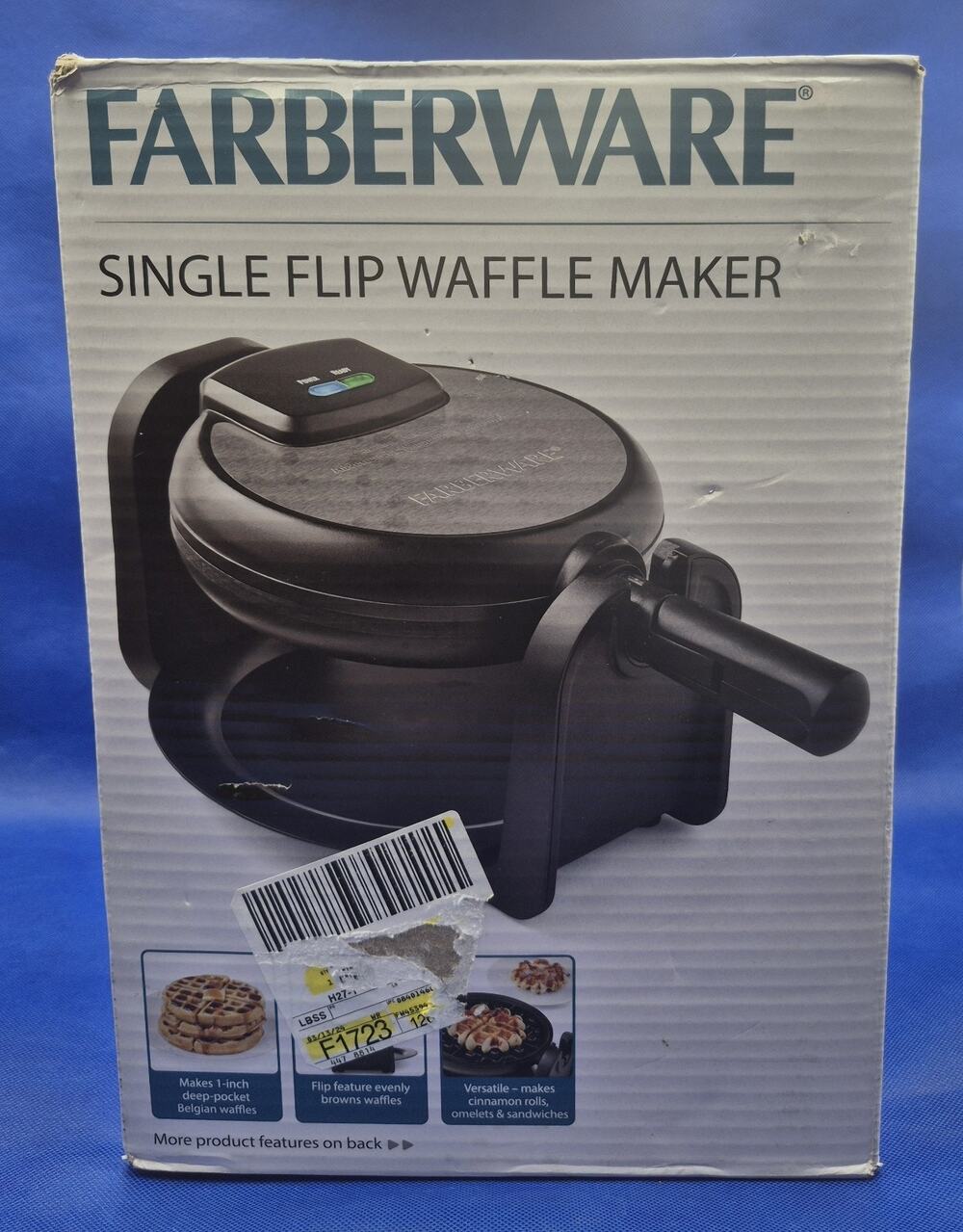 Farberware Single Flip Waffle Maker NEW in Box